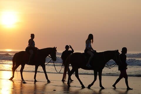 Bali Sunrise Ridning och rundtur