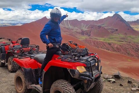 Rainbow Mountain Peru + Red Valley with ATVs FULL DAY TOUR
