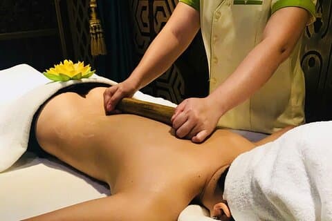 Bambus und natürliches Öl Massage Erfahrung in DA Nang
