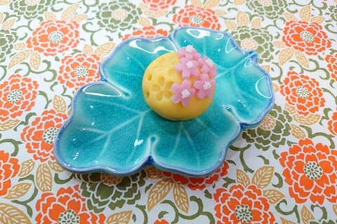 Vakker Wagashi (Japansk søt) Gjør klasse