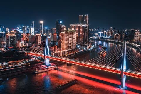 Chongqing privatbil guidad tur stadsvandring : måsten allt i ett
