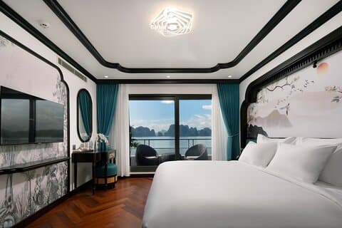 Halong Bay Luxury Retreat 2D1N on Catherine Cruise Pool and Spa