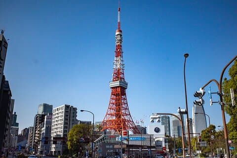 Visite à pied de la ville de Tokyo : Tokyo Tower Temple Zojoji et parc Shiba