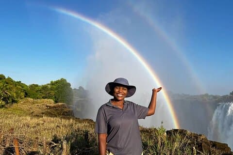 Victoria Falls begeleide wandeltocht