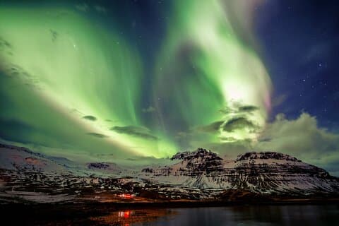 Islândia Northern Lights Tour Magical Winter Night Experience
