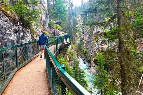 Canmore/Banff : Shuttletour nach Lake Louise, Johnston & Moraine Lake
