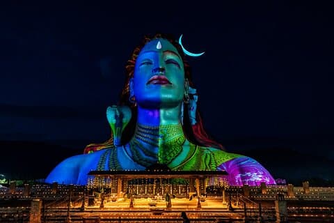 Adiyogi 3D Light Show – Ein Spektakel aus Licht, Ton - Coimbatore