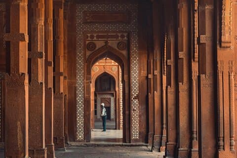 Gita giornaliera privata a Fatehpur Sikri da Jaipur ad Agra drop-off