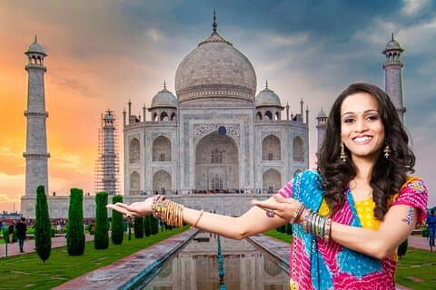 Taj Mahal Private Same Day Tour from Jaipur