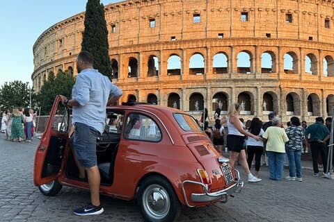 La Dolce Vita Fiat 500 Tour in Rome