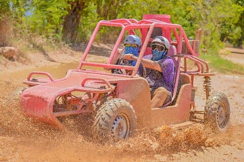Buggy and ATV Tour in Punta Cana Taina Cave and Macau Beach