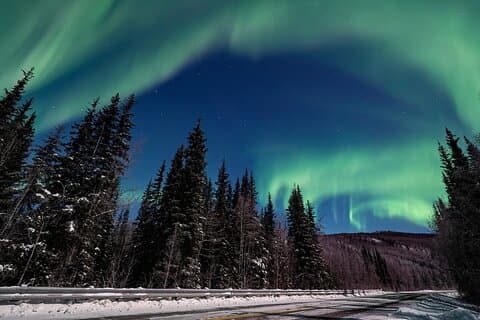Chena Hot Springs plus Aurora Chase Tour