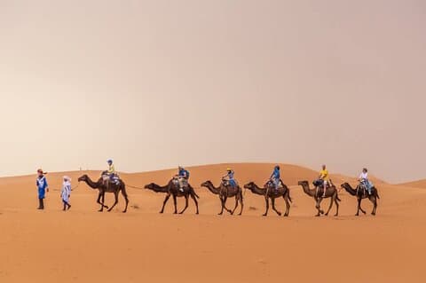 Privat to-dagers tur fra Meknes til Merzouga-ørkenen