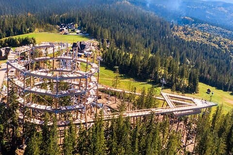 Desde Zakopane : montañas Tatra, Sky Walk y Hot Springs Tour