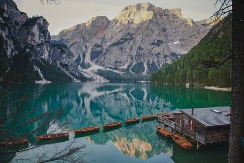 Excursão de um dia pelas Dolomitas e Lago di Braies com carro privado e Guia