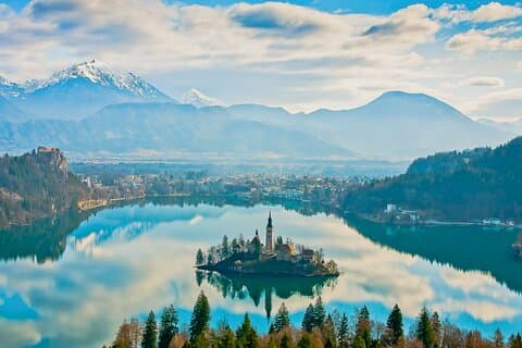 Desde Zagreb : Excursión guiada de un día a Liubliana y el lago Bled