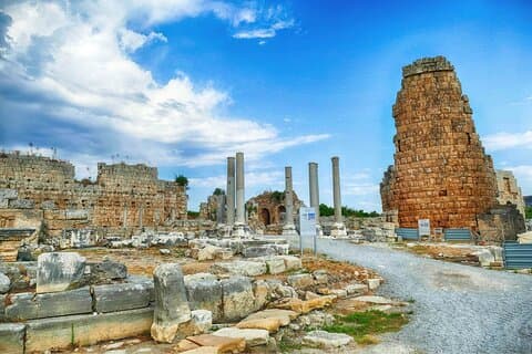 Private Antalya Day Tour: Perge, Aspendos Theatre & Waterfall