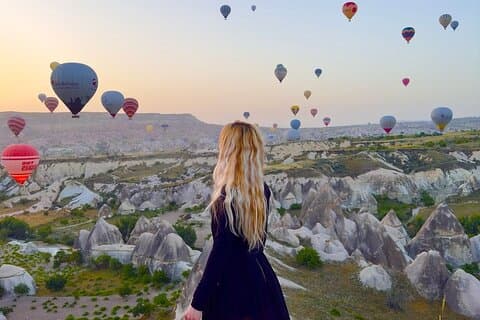 Ballonbeobachtungstour in Kappadokien mit Abholung und Rückgabe vom Hotel