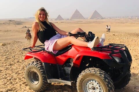 Pirámides de Guiza y aventura en quad de 1 hora