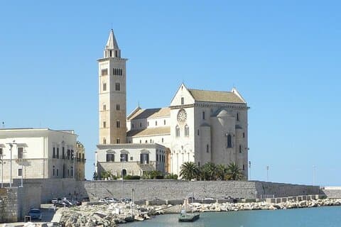 Tour en Bari,Trani y Castel Delmont con recogida en el hotel desde Lecce