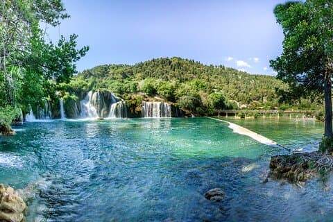 Excursion privée d'une journée aux lacs de Plitvice au départ de Split