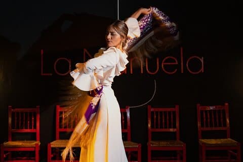 Spectacle de flamenco intimiste au Tablao La Manuela