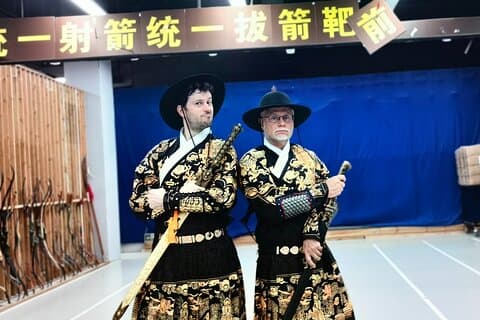 Antica Cina Tiro con l'arco avventura: diventare una guardia reale a Shanghai