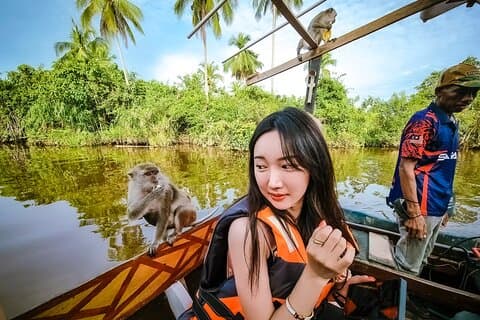 Kota Kinabalu : Bongawan riviercruise, stadstour & vuurvliegjes