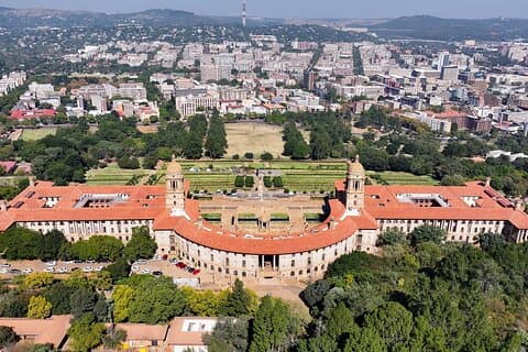 Excursion privée d'une demi-journée à Pretoria au départ de Johannesburg
