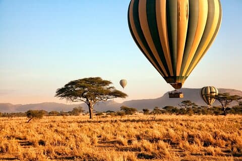 Maasai Mara Hot Air Balloon Safari and Champagne Breakfast