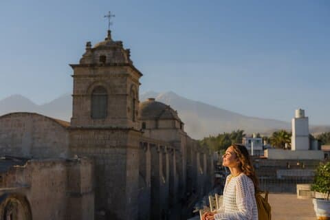 Golden Hour Walking Tour in Arequipa with Coffee Tasting