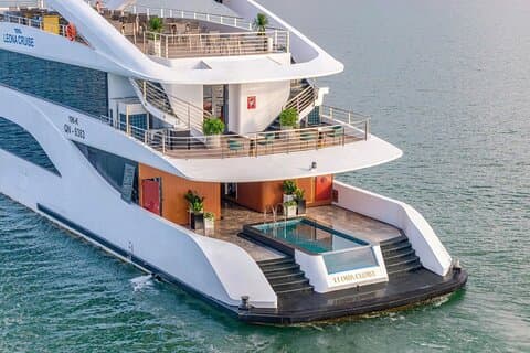 Leona Luxury Cruise : Die perfekte 5-Sterne-Tagestour in Ha Long Bay