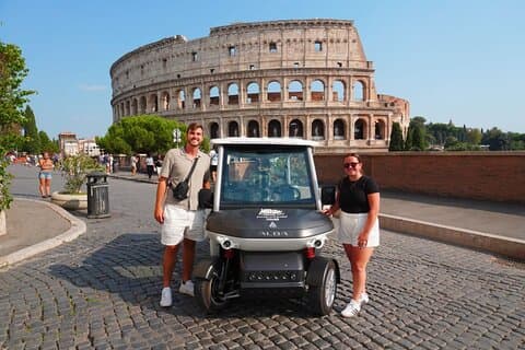 Roma Fullday: aventura particular em carrinho de golfe e passeio pelo Vaticano