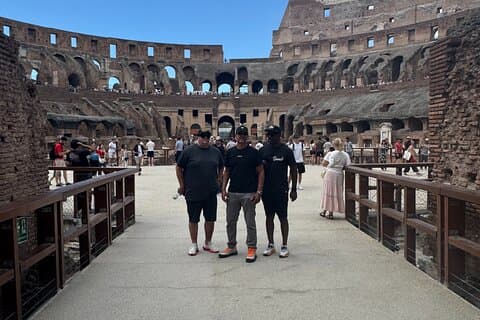 Rome Colosseum Arena Access & Exclusive Golf Panier Tour