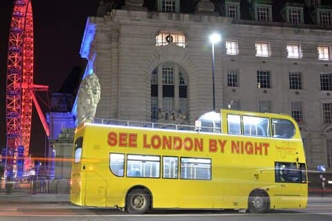 Tour turístico nocturno por Londres