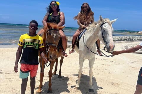Horseback Riding and Ocean Swim from Montego Bay Hotels
