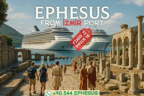 From İzmir Port : Private Ephesus Tour (Fixed Price Up to 15)