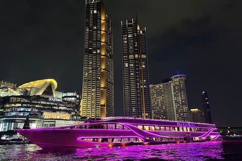 Bangkok : Luxus-Abendessen auf dem Fluss