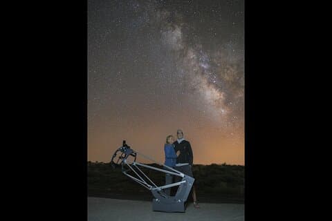ラ・パルマのロケ・デ・ロス・ムチャチョスでの星空プライベートツアー