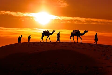 4 Tage Private Merzouga Wüste und Luxus Camp von Marrakesch