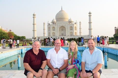 Private Same Day Taj Mahal Tour fra Delhi med bil