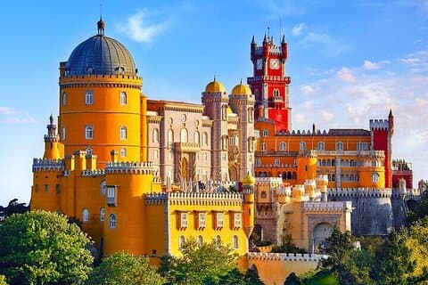 Sintra, Pena Palace & Cascais Small-Group Day Trip from Lisbon