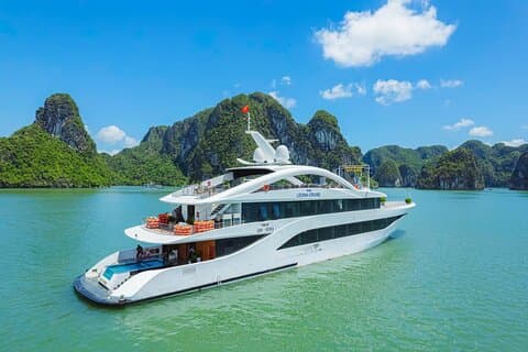 Leona Cruise 5-sterren dagschip in het wonder van Ha Long