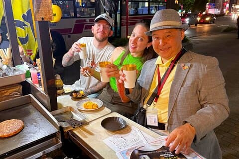 Fukuoka: Nakasu Food Stall Privat guidet tur med smagsprøver