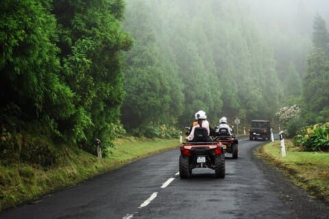 Quad- en buggytocht in de krater van Sete Cidades - Off Road