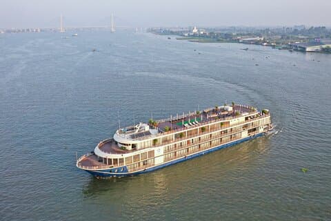 Siem Reap Phnom Penh 4-dagers luksuriøs elv cruise og arv tur