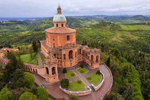 Visite guidée de la basilique San Luca à Bologne