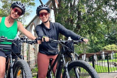 Riga Electric Bike Rental with Helmet and Lock