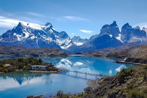 Ausflug nach Torres del Paine + Milodon-Höhle + Lunchpaket