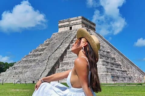 Fuld dag Chichen Itza, Cenote og Valladolid Tour, fra Cancun